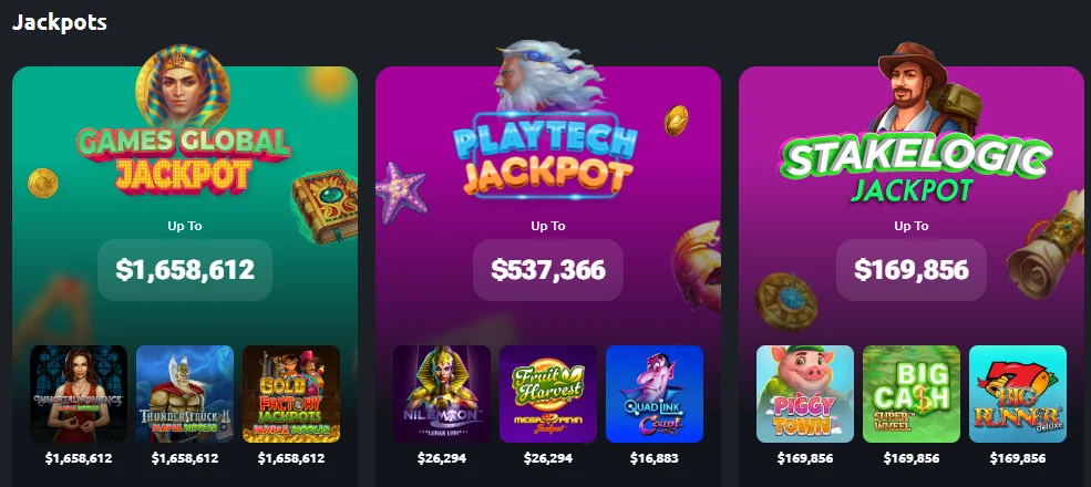 Betano Casino jackpot games